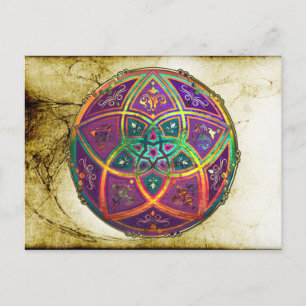 Cartão Postal Venus Flower of Love fineART Oriental Antique Dour