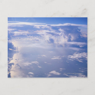 Cartão Postal Ver a nuvem dispersa acima