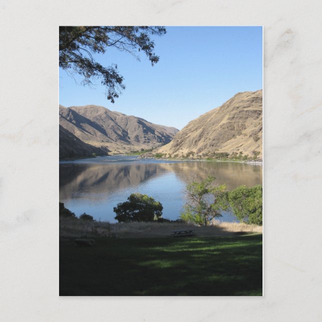 Cartão Postal Ver a partir da Creek de Cache (Frente)