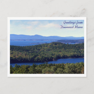 Cartão Postal Ver a partir da visão geral