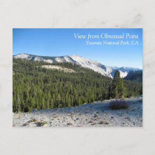 Cartão Postal Ver a partir de Olmstead Point, Yosemite, CA
