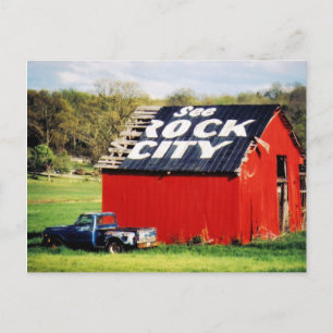 Cartão Postal Ver Rock City Barn