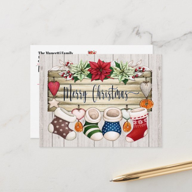 Cartão Postal Ver Voltar - Natal (Frente/Verso In Situ)