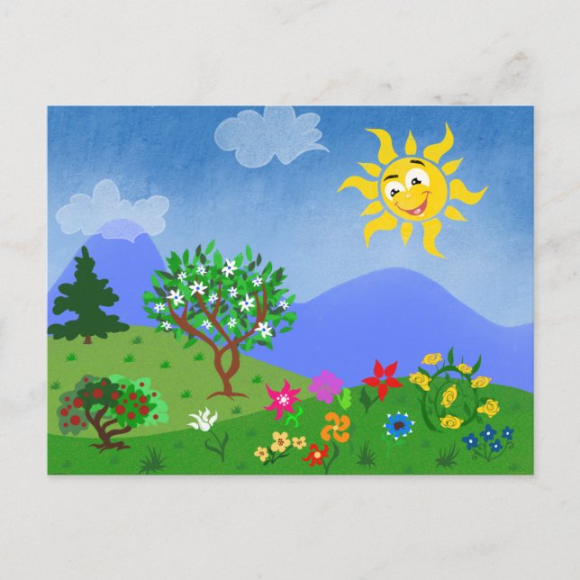 Cartão Postal Verão (Frente)