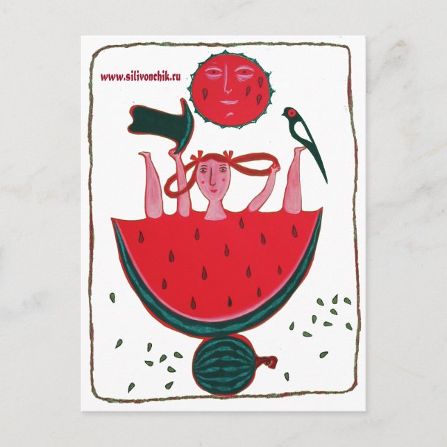 Cartão Postal verão (Frente)