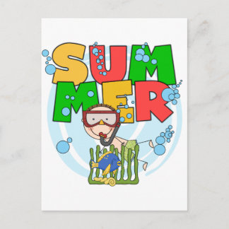 Cartão Postal VERÃO - Camisetas e presentes submarinos