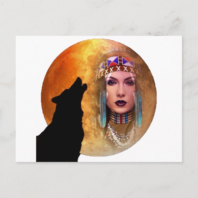 Cartão Postal Verão da Índia (Frente)