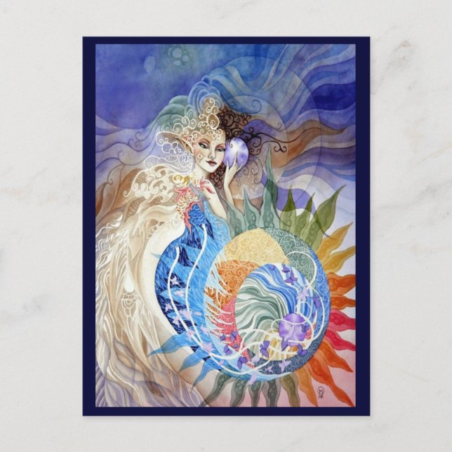 Cartão Postal Verão do Amor (Frente)