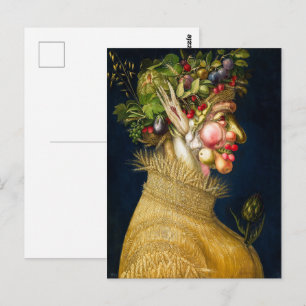 Cartão Postal Verão Giuseppe Arcimboldo