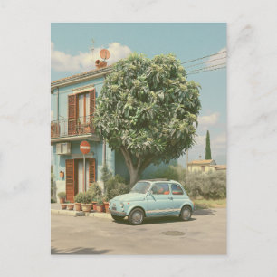Cartão Postal Verão Italiano na Rua Antiga
