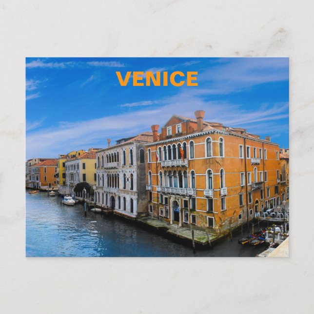 Cartão Postal Verão Veneza  (Frente)