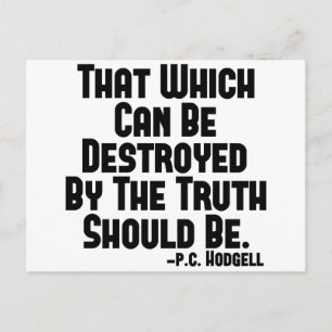 Cartão Postal Verdade Magoa