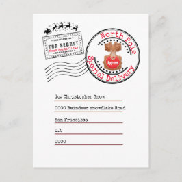 Cartão Postal Verdadeiro Polo Norte retorna entrega de Papais no