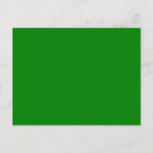 Cartão Postal Verde Branco