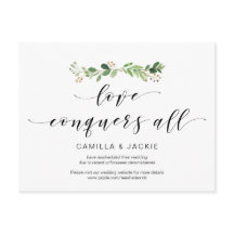 Verde moderno, amor conquista tudo, adiamento