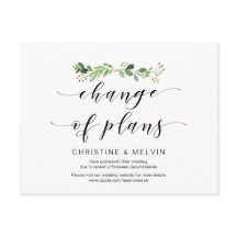 Verde Moderno, Mudança de planos adiada