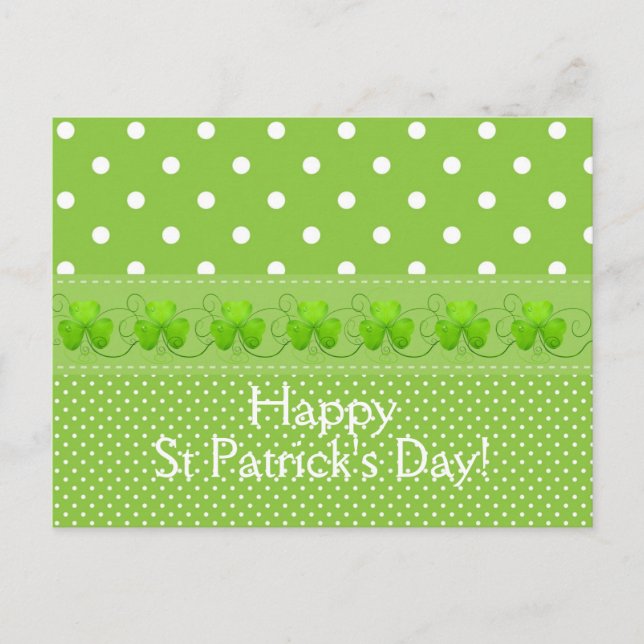 Cartão Postal Verde, Pontos e Camarões (Frente)