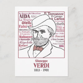 Cartão Postal Verdi