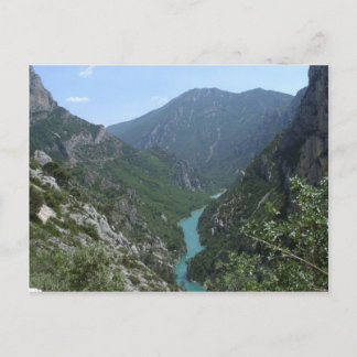 Cartão Postal Verdon Gorge