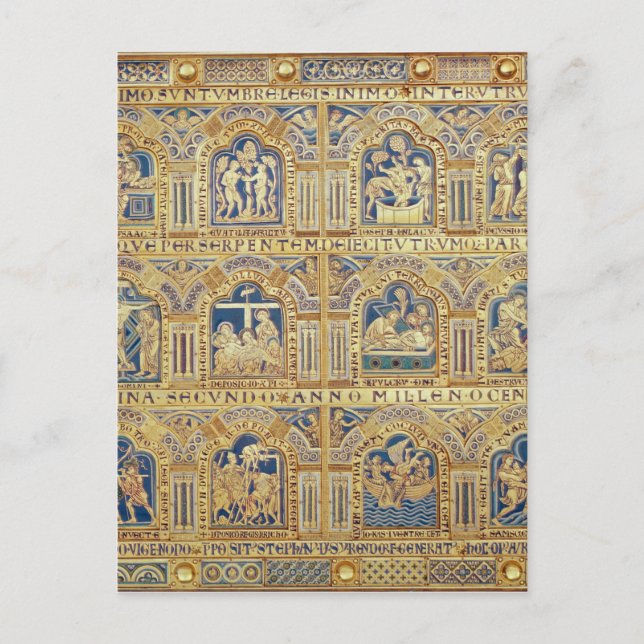 Cartão Postal Verdun Altar, representação decorativa (Frente)