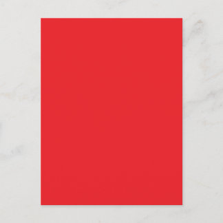 CARTÃO POSTAL VERMELHO