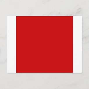 Cartão Postal Vermelho BU