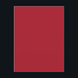 Cartão Postal Vermelho primavera de cor de verão<br><div class="desc">O Fiery Red é uma das cores que estão atualmente na moda. Se você está procurando uma cor divertida e vibrante, esta é a sua escolha.</div>