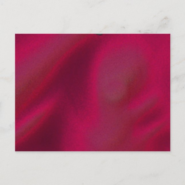Cartão Postal Vermelho veludo carmesim (Frente)