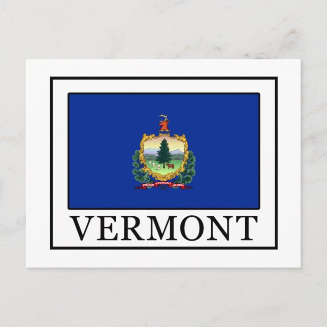 Cartão Postal Vermont (Frente)