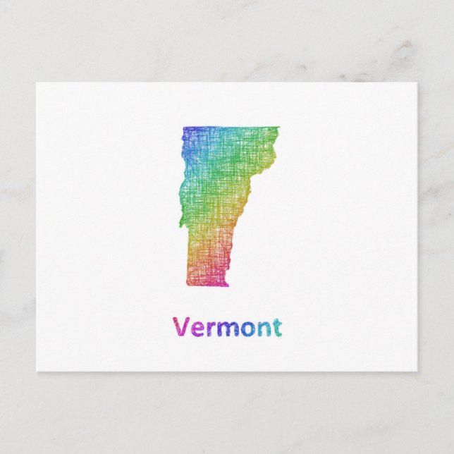 Cartão Postal Vermont (Frente)
