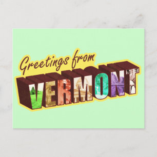 Cartão Postal Vermont"