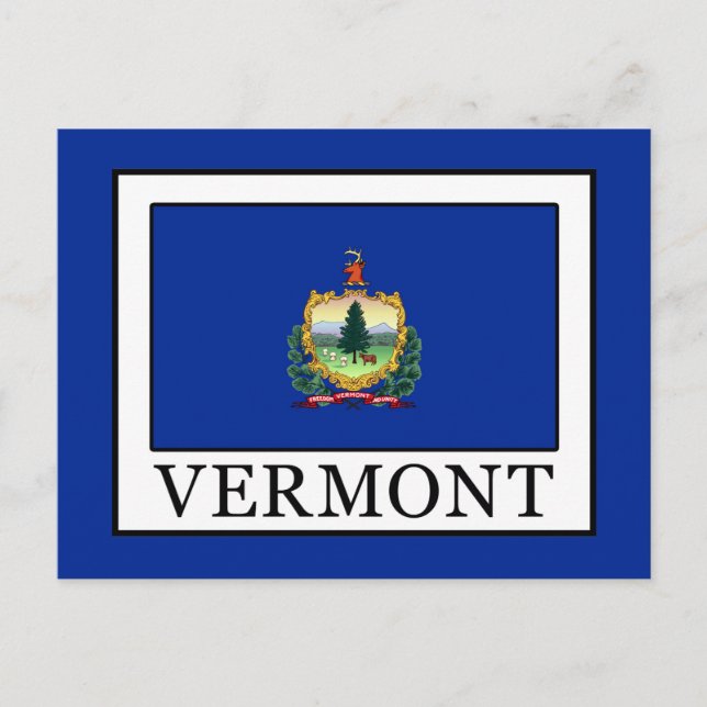 Cartão Postal Vermont (Frente)