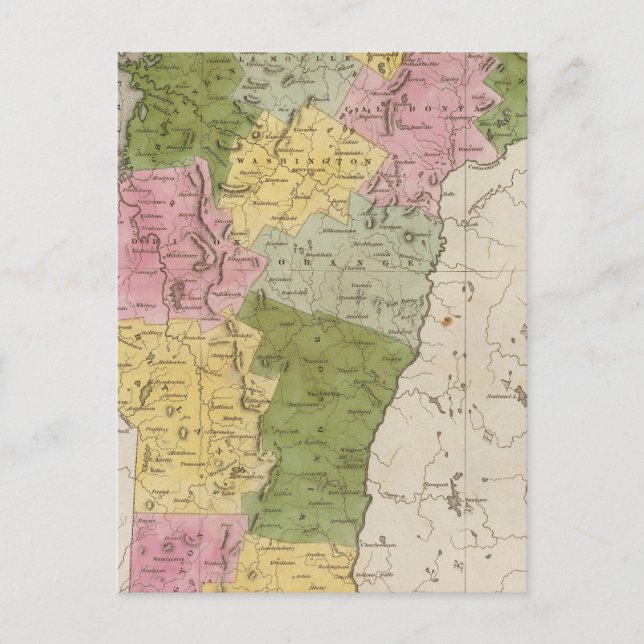 Cartão Postal Vermont 7 (Frente)