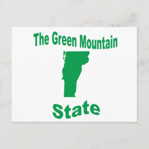 Cartão Postal Vermont: Estado das Montanhas Verdes