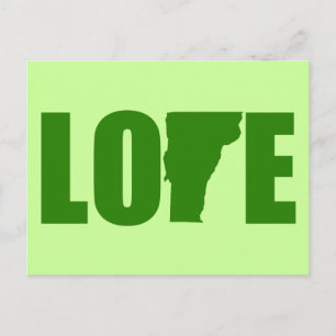 Cartão postal Vermont Love