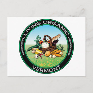 Cartão Postal Vermont Orgânico