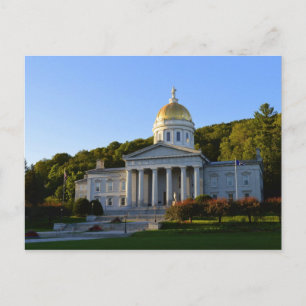 Cartão Postal Vermont State House, Montpelier