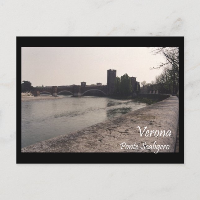 Cartão Postal Verona (Frente)