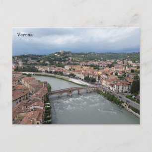 Cartão Postal Verona Itália