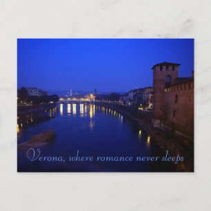 Cartão Postal Verona, Noite