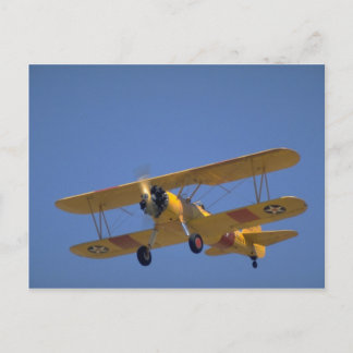 Cartão Postal Versão do Marinho dos EUA, Stearman N3N3