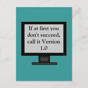 Cartão Postal Version 1.0 Postcard