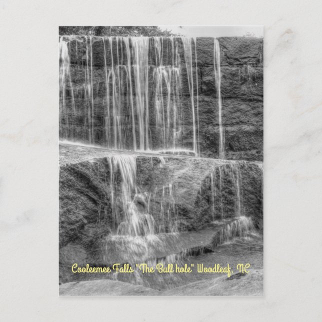 Cartão Postal Vertical Fabulous Falls (Frente)