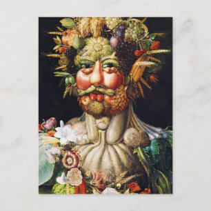Cartão postal: Vertumnus (Retrato de Rudolf II)