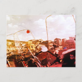 Cartão Postal Vespas in Florence