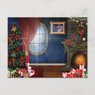 Cartão Postal Véspera de Natal