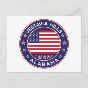 Cartão Postal Vestavia Colinas, Alabama