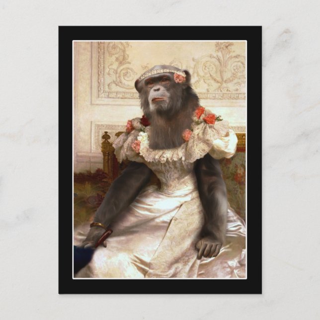 Cartão Postal Vestido Bouguereau de Cambacérès (Frente)