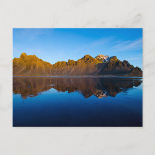 Cartão Postal Vestrahorn Mountain Islândia