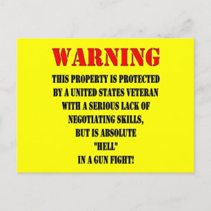 CARTÃO POSTAL VETERAN DOS ESTADOS UNIDOS